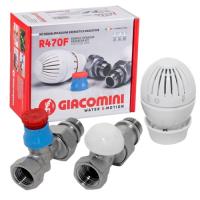 Комплект термостатичний прямий 1/2" Giacomini R470FX013