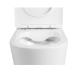 Унітаз Stork/Swan підлоговий Rimless White Qtap