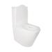 Унітаз Stork/Swan підлоговий Rimless  White Qtap