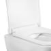 Унітаз Tern підвісний Rimless 490x340x350 мм з сидінням Slim Duroplast/ Soft-close/ Quick relase White Qtap
