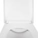 Унітаз Tern підвісний Rimless 490x340x350 мм з сидінням Slim Duroplast/ Soft-close/ Quick relase White Qtap