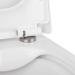 Унітаз Tern підвісний Rimless 490x340x350 мм з сидінням Slim Duroplast/ Soft-close/ Quick relase White Qtap