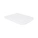 Унітаз Tern підвісний Rimless 490x340x350 мм з сидінням Slim Duroplast/ Soft-close/ Quick relase White Qtap