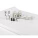 Унітаз Tern підвісний Rimless 490x340x350 мм з сидінням Slim Duroplast/ Soft-close/ Quick relase White Qtap