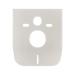 Qtap Nest ST Інсталяція для підвісного унітазу 1120/1290 х 425 х 155/235 mm, 18/23 cм