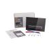 Qtap Nest Клавіша лінійна Black glass 175х245х4mm