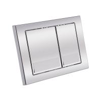 Qtap Nest Клавіша квадратна Chrome 150x220x13mm