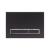 Qtap Nest Клавіша лінійна Black mat 152x220x13mm