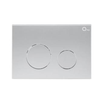 Qtap Nest Клавіша кругла Satin 154x220x13mm