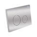 Qtap Nest Клавіша кругла Chrome 150x220x13mm