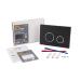 Qtap Nest Клавіша кругла Black mat 150х220х13mm