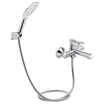 Змішувач для ванни Grand (з душовим гарнітуром) Chrome Qtap