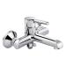 Змішувач для ванни Grand (з душовим гарнітуром) Chrome Qtap