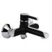Змішувач для ванни Grand (з душовим гарнітуром) Chrome/Black Qtap