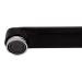 Змішувач для ванни Grand з поворотним виливом (з душовим гарнітуром) Chrome/Black Qtap