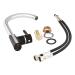 Змішувач для кухні Grand Chrome/Black Qtap