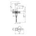 Змішувач для раковини Grand White Qtap
