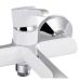 Змішувач для ванни Grand (з душовим гарнітуром) Chrome/White Qtap