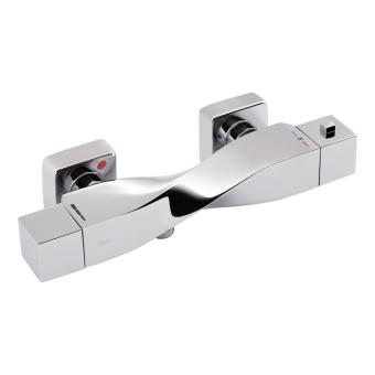 Змішувач для душу Zkrouceny термостатичний Chrome Qtap