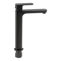 Змішувач для раковини Lipno високий Black Matt Qtap