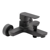 Змішувач для ванни Lipno Black Matt Qtap