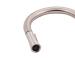 Змішувач для кухні Evicka з висувним виливом Brushed Nickel PVD Qtap