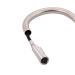 Змішувач для кухні Evicka з висувним виливом Brushed Nickel PVD Qtap