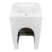 Біде Crow підлогове 545х360х410 White Qtap