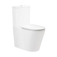 Унітаз Scorpio підлоговий Rimless White Qtap