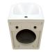 Біде Scorpio підвісне 500x360x315 White Qtap