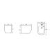 Біде Robin підлогове 560x355x410 White Qtap