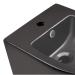 Біде Robin підвісне 495х370х325 Matt black Qtap