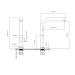 Змішувач для кухні Zdenek Brushed Nickel PVD Qtap