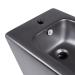 Біде Robin підлогове 565x360x405 Matt black Qtap