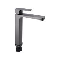 Змішувач для раковини Lipno високий Graphite Qtap