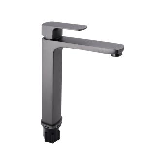 Змішувач для раковини Lipno високий Graphite Qtap