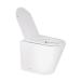 Унітаз Swan підлоговий Rimless White Qtap
