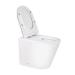 Унітаз Swan підлоговий Rimless White Qtap