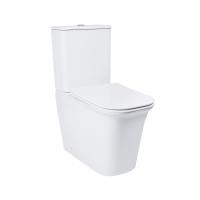 Унітаз Nando підлоговий Rimless White Qtap