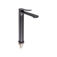 Змішувач для раковини Slavonice високий Black Matt Qtap