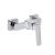 Змішувач для душу Robin Black Chrome Qtap