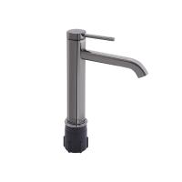 Змішувач для раковини Robin високий Black Chrome Qtap