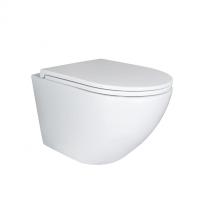Qtap Robin унітаз підвісний Ultra Quiet сидіння Slim Duroplast/ Soft-close/ Quick relase 490x370x360mm WHITE