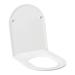 Qtap Robin унітаз підвісний Ultra Quiet сидіння Slim Duroplast/ Soft-close/ Quick relase 490x370x360mm WHITE