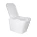 Унітаз Tern підвісний Ultra Quiet 490x340x350mm з сидінням Slim Duroplast/ Soft-close/ Quick relase WHITE Qtap