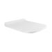 Унітаз Tern підвісний Ultra Quiet 490x340x350mm з сидінням Slim Duroplast/ Soft-close/ Quick relase WHITE Qtap