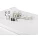 Унітаз Tern підвісний Ultra Quiet 490x340x350mm з сидінням Slim Duroplast/ Soft-close/ Quick relase WHITE Qtap
