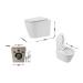 Qtap Scorpio унітаз підвісний Ultra Quiet сидіння Slim Duroplast/ Soft-close/ Quick relase 520x365x365 мм WHITE