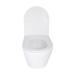 Qtap Swan унітаз підвісний Ultra Quiet сидіння Slim Duroplast/ Soft-close/ Quick relase 485х360х320 мм WHITE