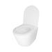 Qtap Swan унітаз підвісний Ultra Quiet сидіння Slim Duroplast/ Soft-close/ Quick relase 485х360х320 мм WHITE